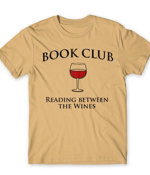 Book Club - Wine Bor Póló - Hobbi-Érdeklődés