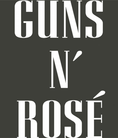 Guns N' Rosé Bor Pólók, Pulóverek, Bögrék - Hobbi-Érdeklődés
