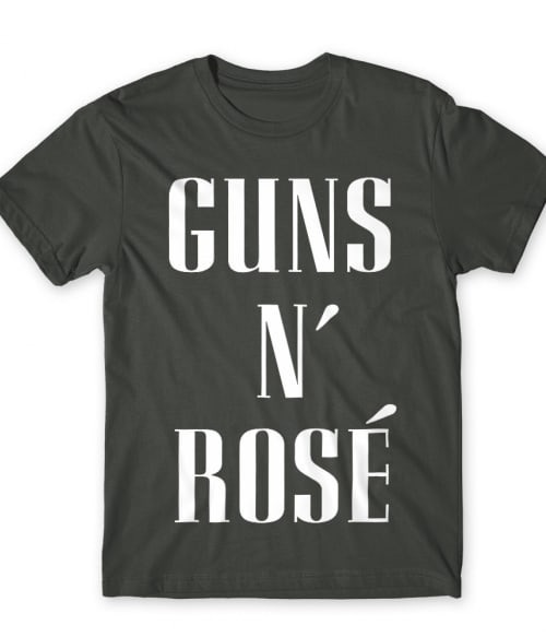 Guns N' Rosé Bor Póló - Hobbi-Érdeklődés