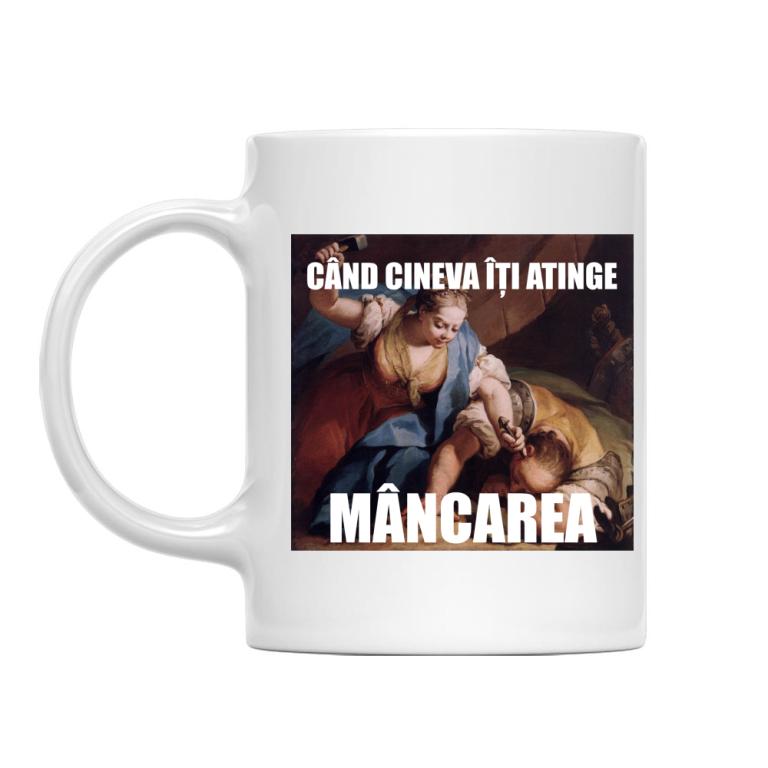 Când cineva îți atinge mâncarea