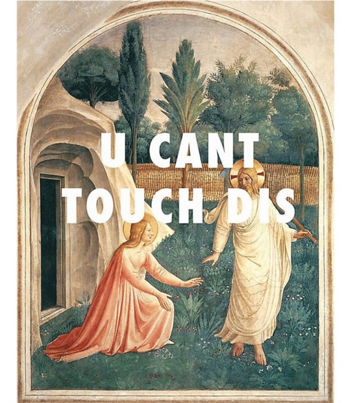 Can't touch dis Festmény Paródia Pólók, Pulóverek, Bögrék - Művészet