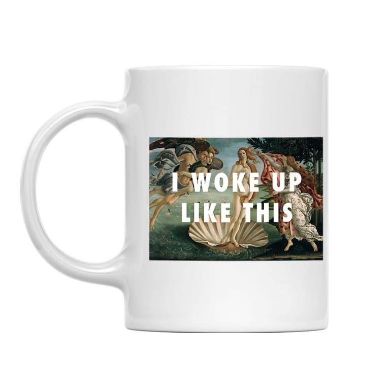 I woke up