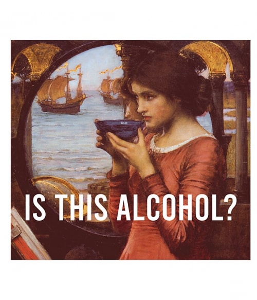 Is this alcohol? Festmény Paródia Pólók, Pulóverek, Bögrék - Művészet