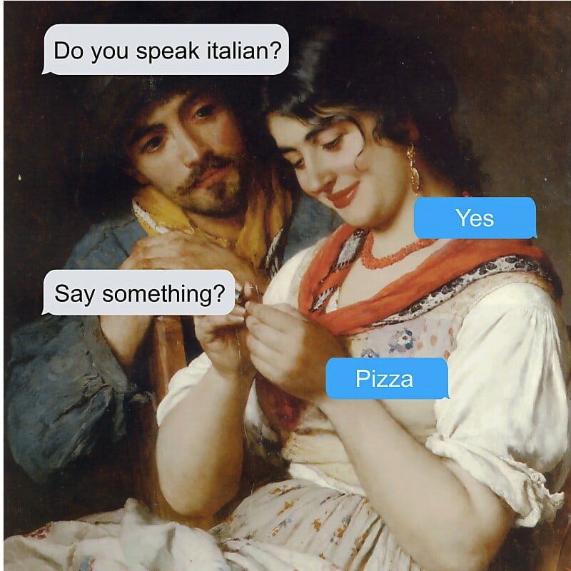 Say something
