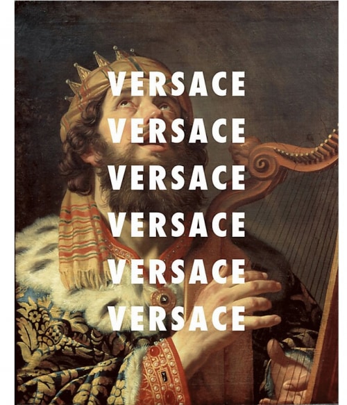 Versace versace Festmény Paródia Pólók, Pulóverek, Bögrék - Művészet