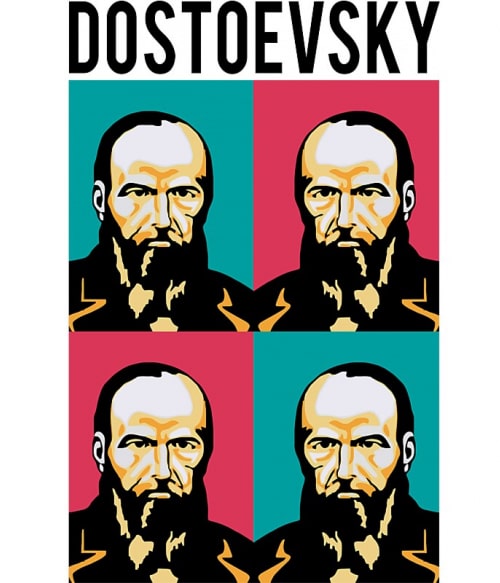 Dostoevsky Irodalom Irodalom Irodalom Pólók, Pulóverek, Bögrék - Világirodalom
