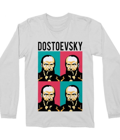 Dostoevsky Irodalom Férfi Hosszúujjú Póló - Világirodalom