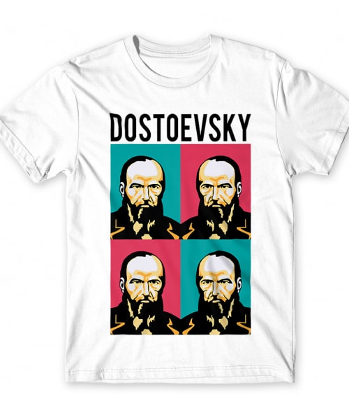 Dostoevsky Világirodalom Férfi Póló - Világirodalom