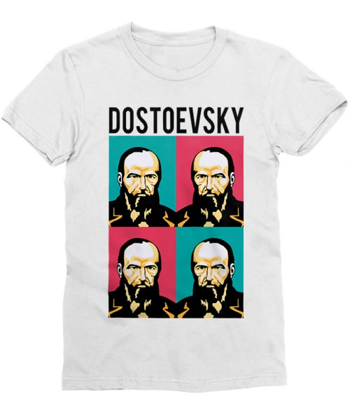 Dostoevsky Irodalom Férfi Testhezálló Póló - Világirodalom