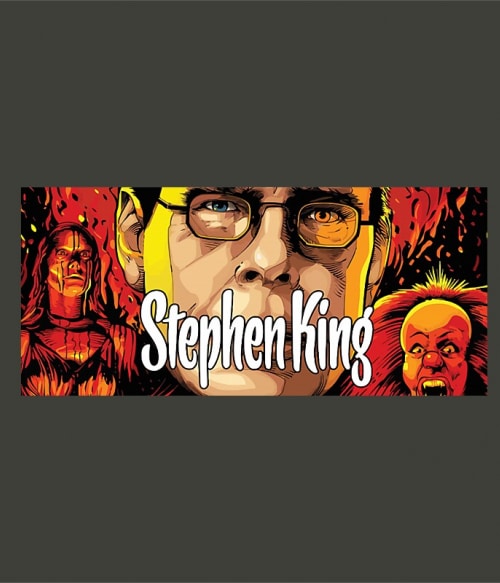 Stephen King Art Világirodalom Pólók, Pulóverek, Bögrék - Világirodalom