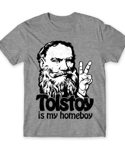 Tolstoy Világirodalom Férfi Póló - Világirodalom