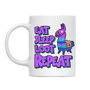 Eat sleep loot repeat - Bögre