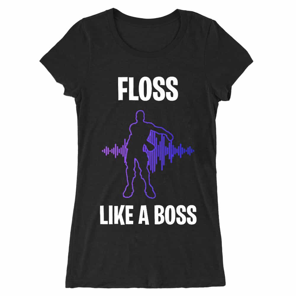 Floss like a boss Női Hosszított Póló