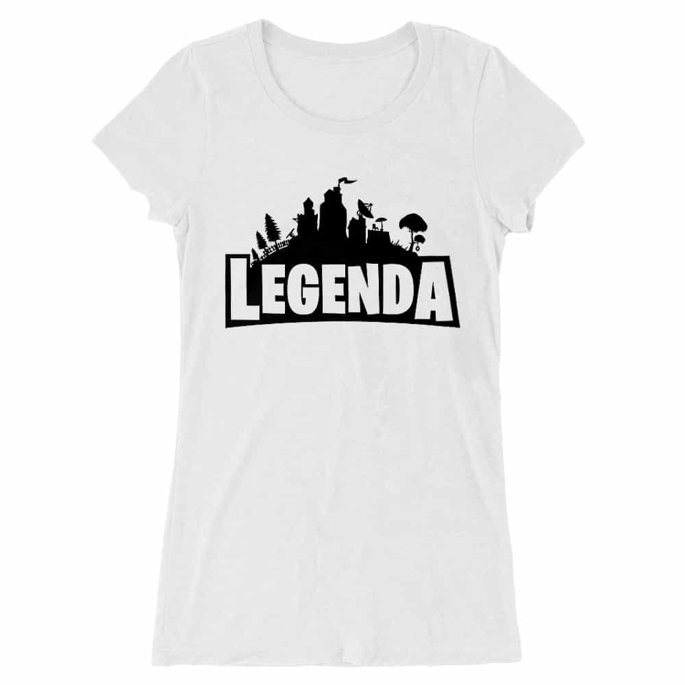 Fortnite legenda Női Hosszított Póló