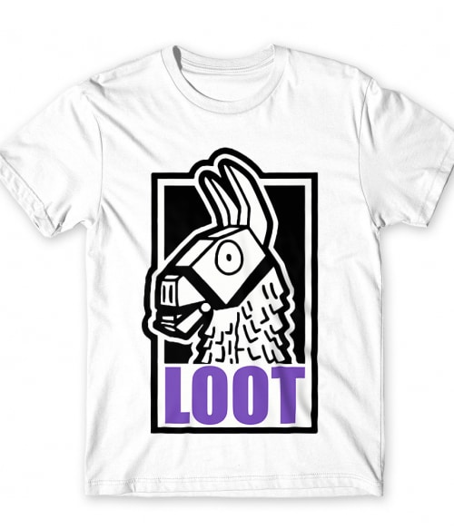 Llama loot Fortnite Póló - Gaming