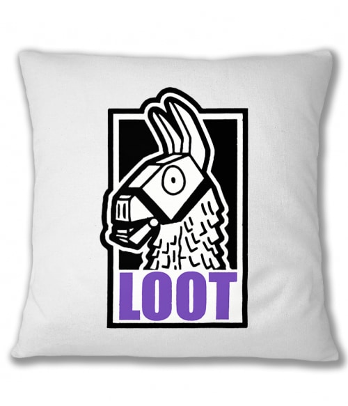 Llama loot Fortnite Párnahuzat - Gaming