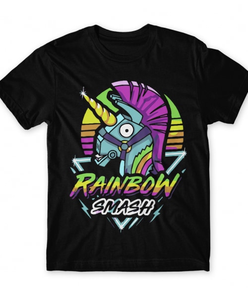 Rainbow smash Fortnite Póló - Gaming