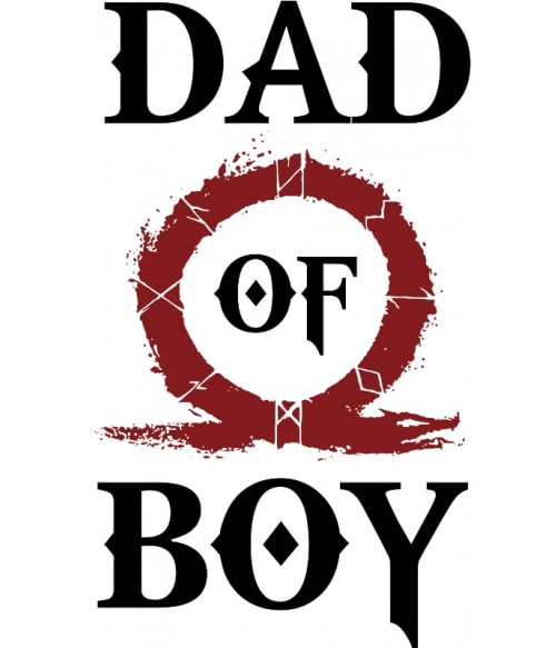 Dad of boy God of War Pólók, Pulóverek, Bögrék - God of War