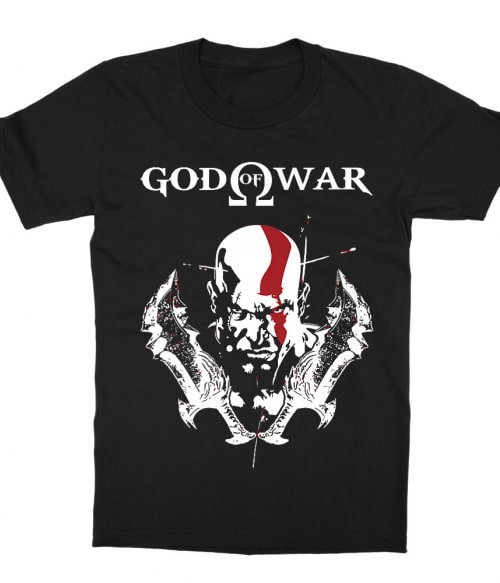 God of War Kratos Gaming Gyerek Póló - God of War