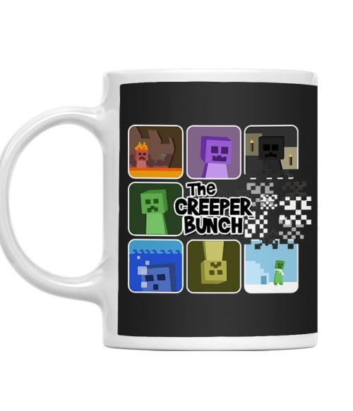 The creeper bunch Gaming Bögre - Minecraft