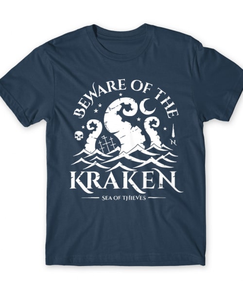Beware of the Kraken Sea of Thieves Póló - Sea of Thieves