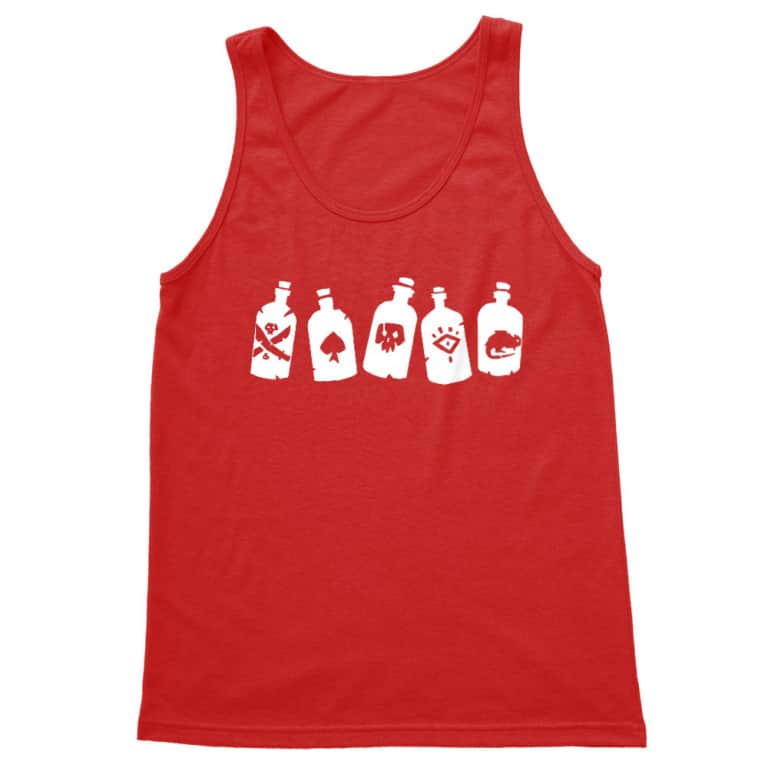 Rum bottles