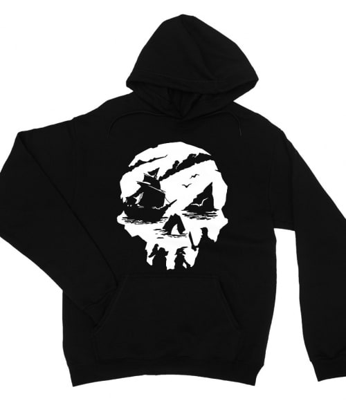 Sea of Thieves - Skull logo Gaming Unisex Pulóver - Sea of Thieves