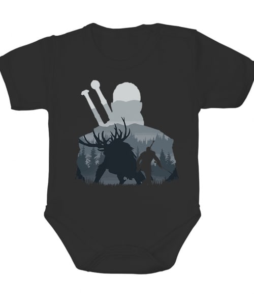 Witcher Silhouette Gaming Baba Body - The Witcher