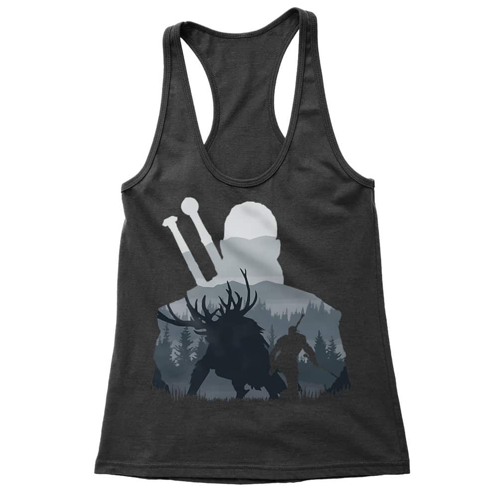 Witcher Silhouette Női Trikó