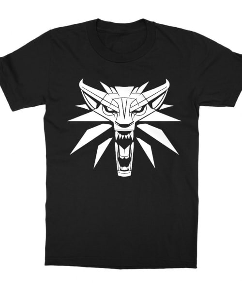 Wolf head logo Gaming Gyerek Póló - The Witcher