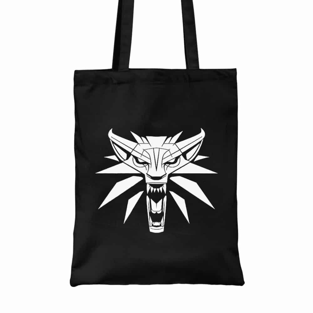 Wolf head logo Vászontáska