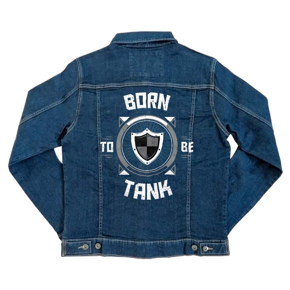 Born to be tank Unisex Farmerkabát