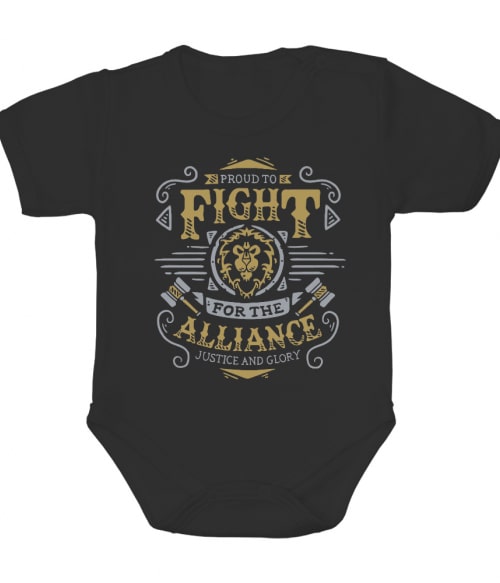 Proud to fight Alliance Gaming Baba Body - World of Warcraft