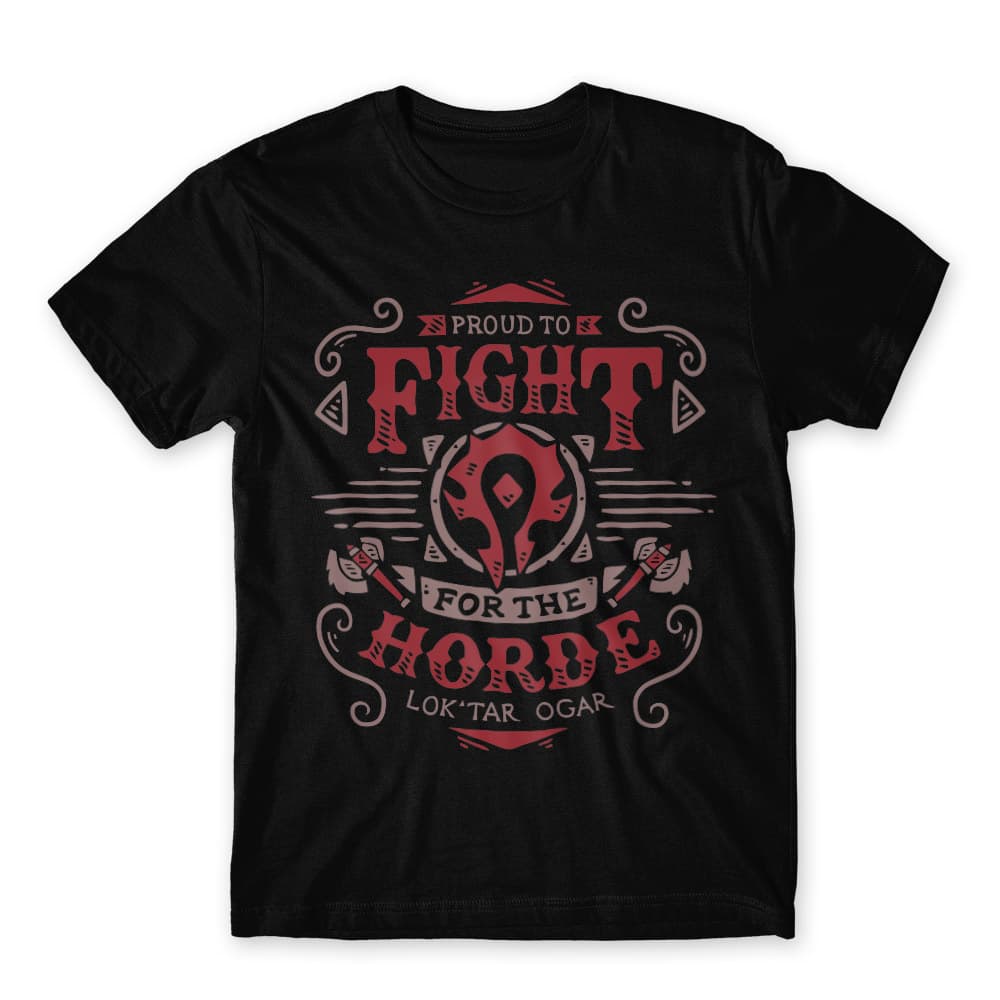 Proud to fight for the horde Férfi Póló