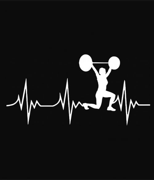 Heartbeat - CrossFit Cross Fit Pólók, Pulóverek, Bögrék - Testedzés