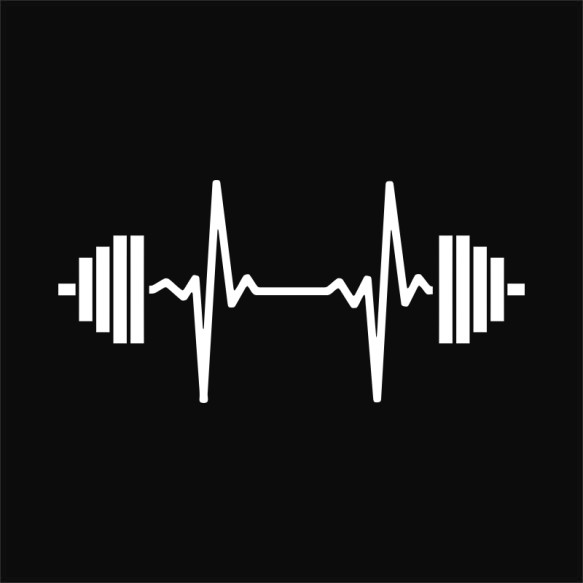 Heartbeat - Gym Konditerem Konditerem Konditerem Pólók, Pulóverek, Bögrék - Testedzés