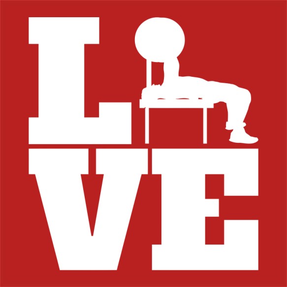 Love - Kondi Testedzés Testedzés Testedzés Pólók, Pulóverek, Bögrék - Testedzés