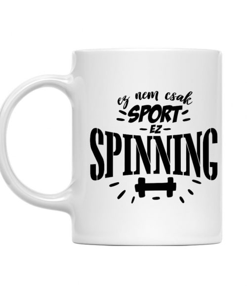 Ez nem csak sport - Spinning Spinning Bögre - Testedzés