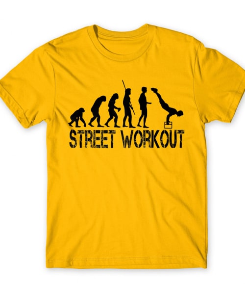 Street Workout Evolution Testedzés Póló - Testedzés