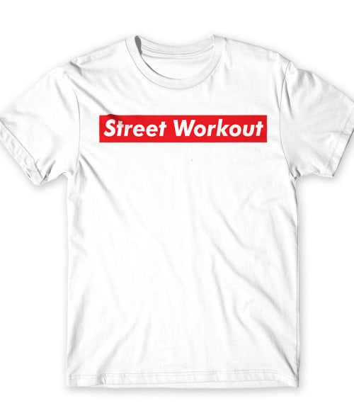 Street Workout Stripe Street Workout Póló - Testedzés