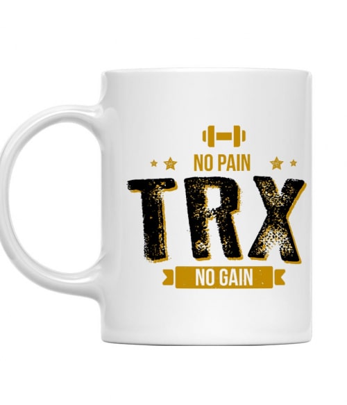 No Pain No Gain - TRX Testedzés Bögre - TRX