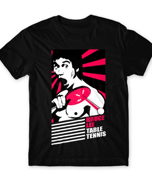 Bruce Lee table tennis Ütős Póló - Ütős