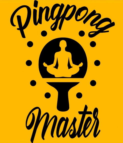 Pingpong Master Ping Pong Ping Pong Ping Pong Pólók, Pulóverek, Bögrék - Ütős