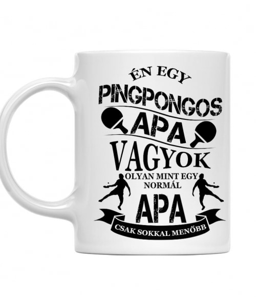 Pingpongos Apa Ping Pong Bögre - Ütős