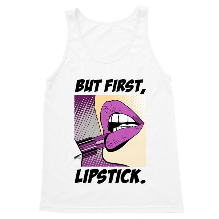But first, lipstick