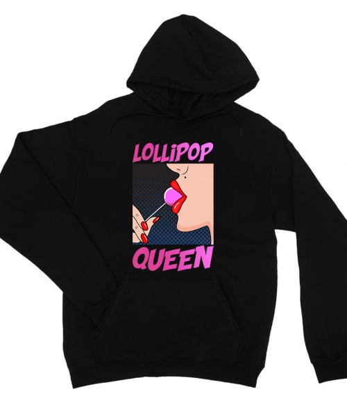 Lollipop Queen Pop Art Pulóver - Pop Art