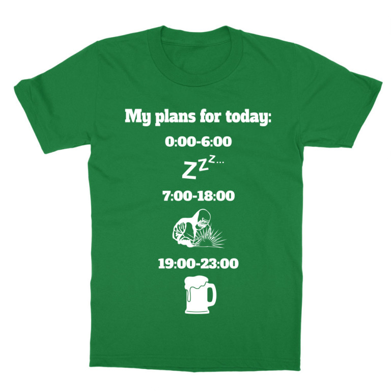 My plans for today - Welding