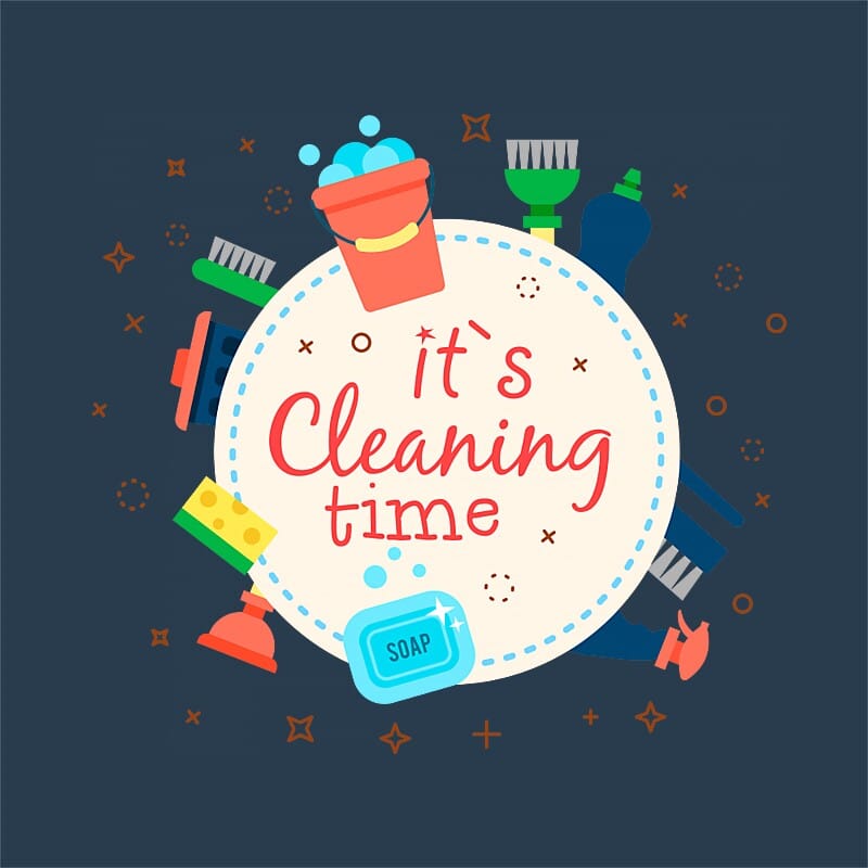 It's Cleaning Time