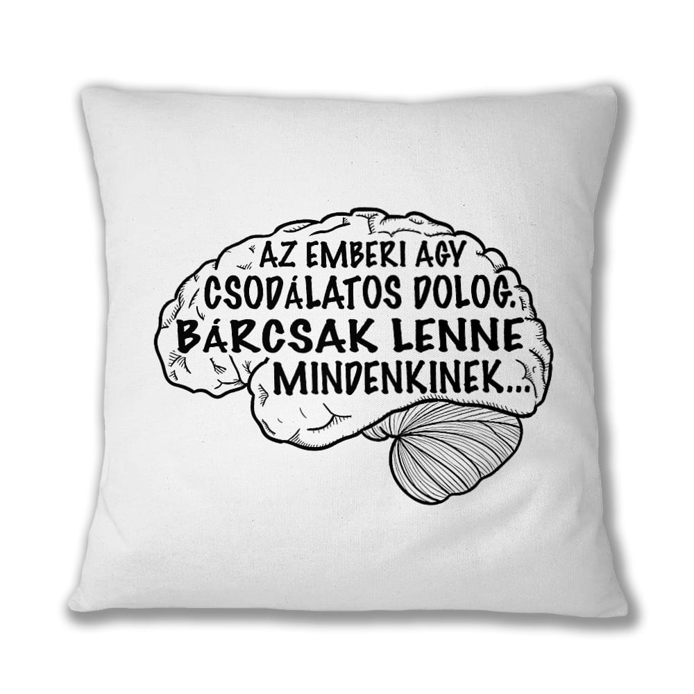 Az emberi agy csodálatos Párnahuzat