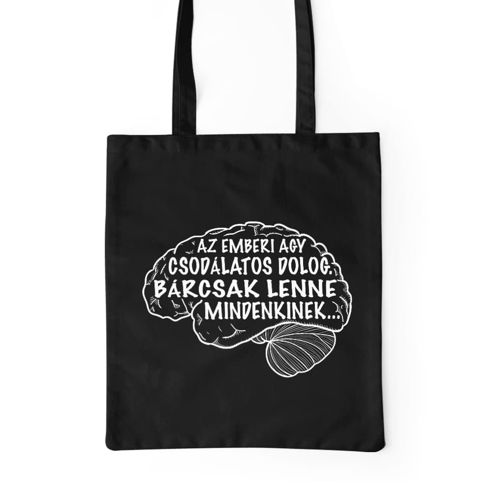 Az emberi agy csodálatos Prémium Vászontáska